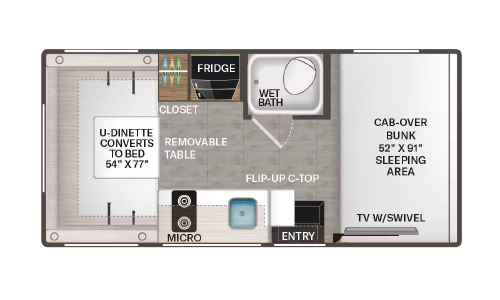 19Z MOTORHOME FLOORPLAN RENTALS